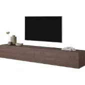 Selsey BISIRA TV-Möbel 200 cm Nussbraun