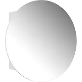Vicco Badspiegelschrank Loki Weiß 70 x 70 cm mit 2 Fächern, Model 56223