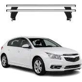 Menabo Dachträger für Chevrolet Cruze 2009-2016 Schrägheck 50kg Alu Silber 2x