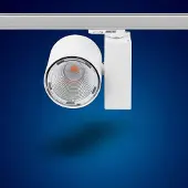 Mextronic LED 3 Phasen Strahler 30W K20W Warmweiss für Schienensystem