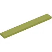 LEGO 1x8 Fliesen 4162 - 50 Stück Olivegrün