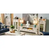 Xl Moebel Gmbh 3tlg. Wohnwand TV Lowboard Elegante Vitrine Wohnzimmer Design Klassisch