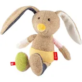 Sigikid Kuscheltier Hase Sweety Patchwork beige