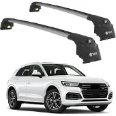 TURTLE DACHTRÄGER AIR-2 , Silber AUDI Q5 FY 2018 - 2024 (SUV)
