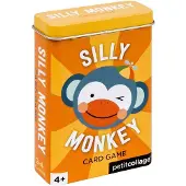 Sonstige Verlage Petit Collage Kartenspiel - Silly Monkey Reisespiel für Kinder