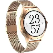 Maxcom Smartwatch FW44 Gold 1,28 Zoll TFT-Display
