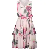 Vera Mont Cocktailkleid "Damen mit Volant" Ohne Tasche