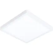 Eglo connect.z Smart-Home LED Bad-Deckenlampe Fueva-Z, L x B 28,5 cm, ZigBee, App und Sprachsteuerung, Lichtfarbe einstellbar, dimmbar, weiß, IP44