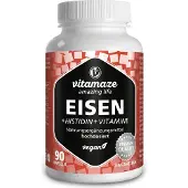 Vitamaze Eisen 20 mg+Histidin+Vitamine C/B9/B12 Kapseln 90 St
