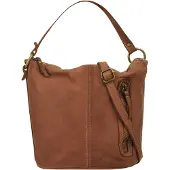 Cluty Umhängetasche echt Leder, Made in Italy
