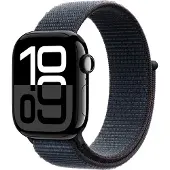 Apple Watch 10 42mm GPS+4G Alu Sport Loop diamantschwarz/tinte