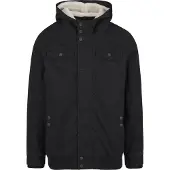 Brandit Winterjacke Herren Medow Jacket schwarz Basics 100% Baumwolle L