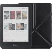 KOBO Clara Colour Schwarz + BlueBuilt Book Case Schwarz