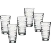 Ritzenhoff & Breker Longdrinkglas "Favo, 6-teilig" 6er Set, je 350 ml