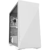 Zalman Z1 Iceberg White - mATX Mid Tower PC Case/Pre-installed fan 2 x 120mm in - Mini Tower - PC - Weiß - micro ATX - Mini-ITX - Kunststoff - Stahl - Gehärtetes Glas - 16 cm