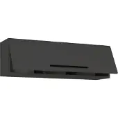 VCM Holzregal hängend | platzsparendes Regal | Maße: H. 30 x B. 95 x T. 30 cm | Elegantes Regal hängend | Aufbewahrungsregal | Bücherregal | Wandboard - Arila L