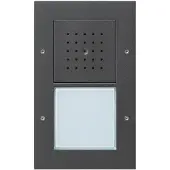Gira 126667, Kabelgebunden, 1 Modul(e), IP44, Anthrazit, Wand