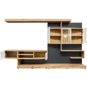 Xl Moebel Gmbh Braun Wohnwand Einrichtung Luxus Wohnzimmer Designer TV-Ständer Möbel Neu