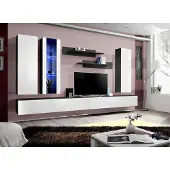 AEA Luxus Wohnwand tv Ständer Holz Designer Modern Möbel Wohnzimmer