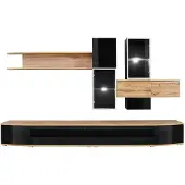 AEA Designer Wohnwand Modern Design Wohnzimmer Luxus Möbel Wand Regale Neu