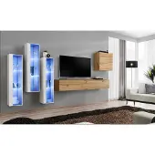 Xl Moebel Gmbh Wohnzimmermöbel Designer Wohnwand TV Ständer Hochglanz Sideboard Wand Schrank