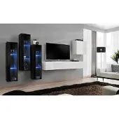 Xl Moebel Gmbh Neu Wohnzimmer Wohnwand Hochglanz Holzmöbel Schrank Moderne Möbel 5tlg