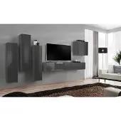 Xl Moebel Gmbh Set Modern Wohnwand Wohnzimmer TV-Ständer Wohnzimmer Set 5tlg. TV-Ständer