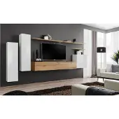 Xl Moebel Gmbh Designer Wohnwand Wandregal Set 7tlg Luxus Modern Wohnzimmermöbel