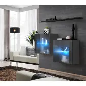 Xl Moebel Gmbh Designer Wohnwand Wandschrank Wand Regal Luxus Set Wohnzimmermöbel