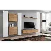 Xl Moebel Gmbh Wohnwand Designer Wohnzimmermöbel Braun Wandschrank Komplett Neu Wand Regal