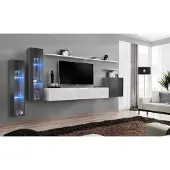 Xl Moebel Gmbh Komplett Wohnwand TV-Ständer Wandregal Luxus Wandschrank Einrichtung Designer