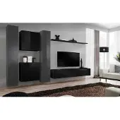 Xl Moebel Gmbh Designer Schwarz Wohnzimmermöbel Neu Wohnwand TV-Ständer Set Möbel Sideboard