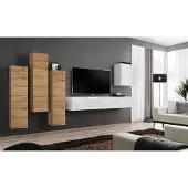 AEA Wohnzimmer Wohnwand Wandschrank Sideboard Einrichtung TV Ständer Modern