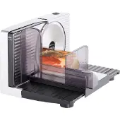 Unold 78866 ALLESSCHNEIDER Curve Silver, 100 W, 230 V, zusammenklappbar, Edelstahlmesser, Silber/Schwarz, Edelstahl