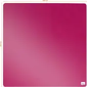 Nobo Whiteboard Nobo kvadratisk 36x36cm pink