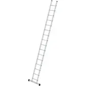 Proregal Sprossen-Anlegeleiter mit Standard-Traverse 16 Sprossen