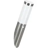 Eglo HELSINKI Wand-/Deckenleuchte Lampe Beleuchtung - H42,5 x Ø7,5 x AL16,5cm - edelstahl - IP44