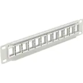 DeLOCK - Patch Panel - Grau - 1U - 25.4 cm (10") - 12 Ports