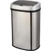 Kitchen Move Automatischer 58-liter-mülleimer aus edelstahl BAT-58LS06A SILVERY