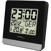 Technoline digitaler Funkwecker WT 260 schwarz Kunststoff