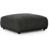 S-Style Möbel Hocker Mollis , grau , Maße (cm): B: 88 H: 39