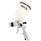 YATO YT-2341, Farbe, 0,6 l, 410 l/min, 2,5 m/s², 76 dB, Aluminium, Edelstahl