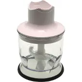 Braun MQ 20, Mixer-Schneidebehälter, 0,35 l, Edelstahl, Weiß, MultiQuick 3 / MultiQuick 3 Vario / MultiQuick 5 / MultiQuick 5 Vario / MR5 series / MultiQuick 7..., Bisphenol A (BPA)