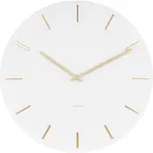 Karlsson Wanduhr Charm Weiß (45cm)