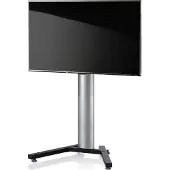 VCM TV Standfuß 26-70 Zoll | VESA bis max. 600x400 | Fernseh Ständer aus Alu | TV Ständer Maße ca. H. 125 x B. 90 x T. 72 cm | Fernsehstand Stadino Mini