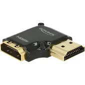 DeLOCK A/V-Adapter - 3840 x 2160 Supported - Golden Anschluss - Schwarz