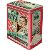 Nostalgic Art Nostalgic-Art - Vorratsdose L - Say it 50's - Have A Coffee