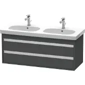 Duravit Waschtischunterschrank Ketho BxHxT 115 x 48 x 45,5 cm graphit matt KT664904949