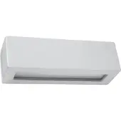 Sollux Wandleuchte Keramik VEGA grau 1xE27 15W Keramik/Glas 9.5x9.5x32.5cm