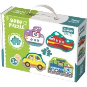 Trefl 36075, 2 Stück(e), Fahrzeuge, 1 Jahr(e)